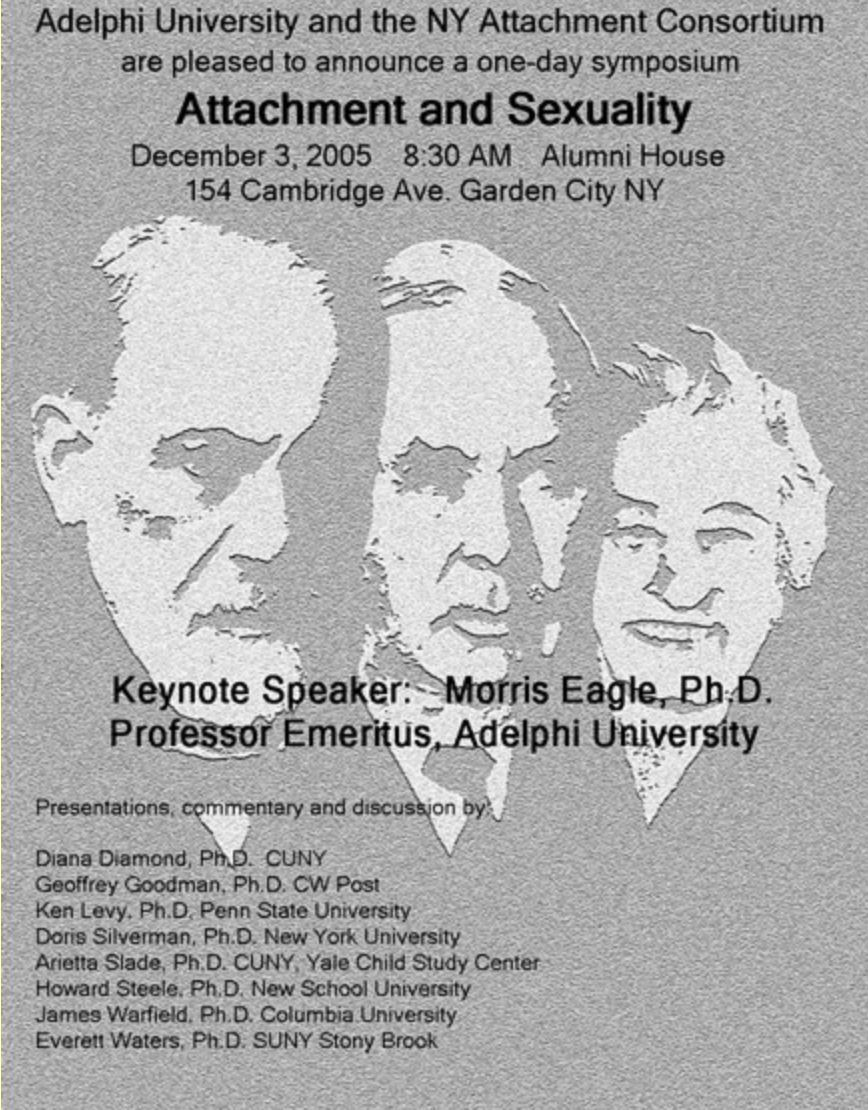 Attachment and Sexuality symposium flyer